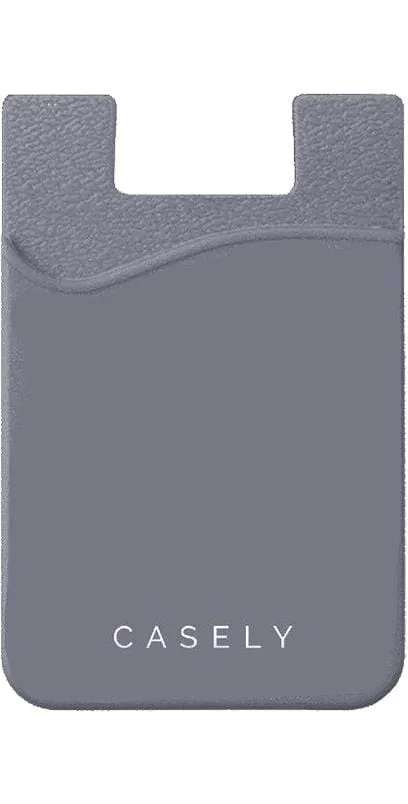 Gray Silicon Wallet