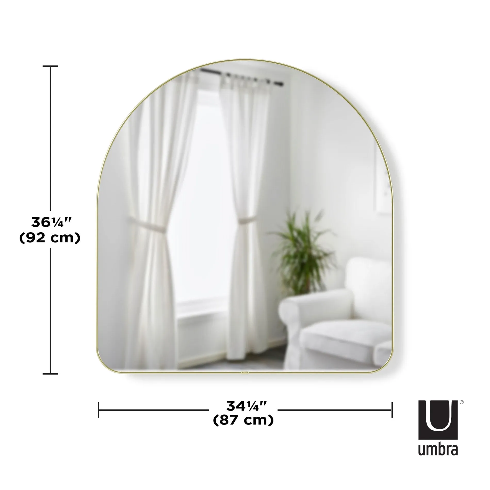 Hubba Arched Wall Mirror