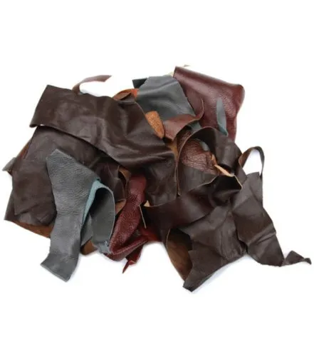 Leather Scraps for Crafts from Garment Leather Cutting