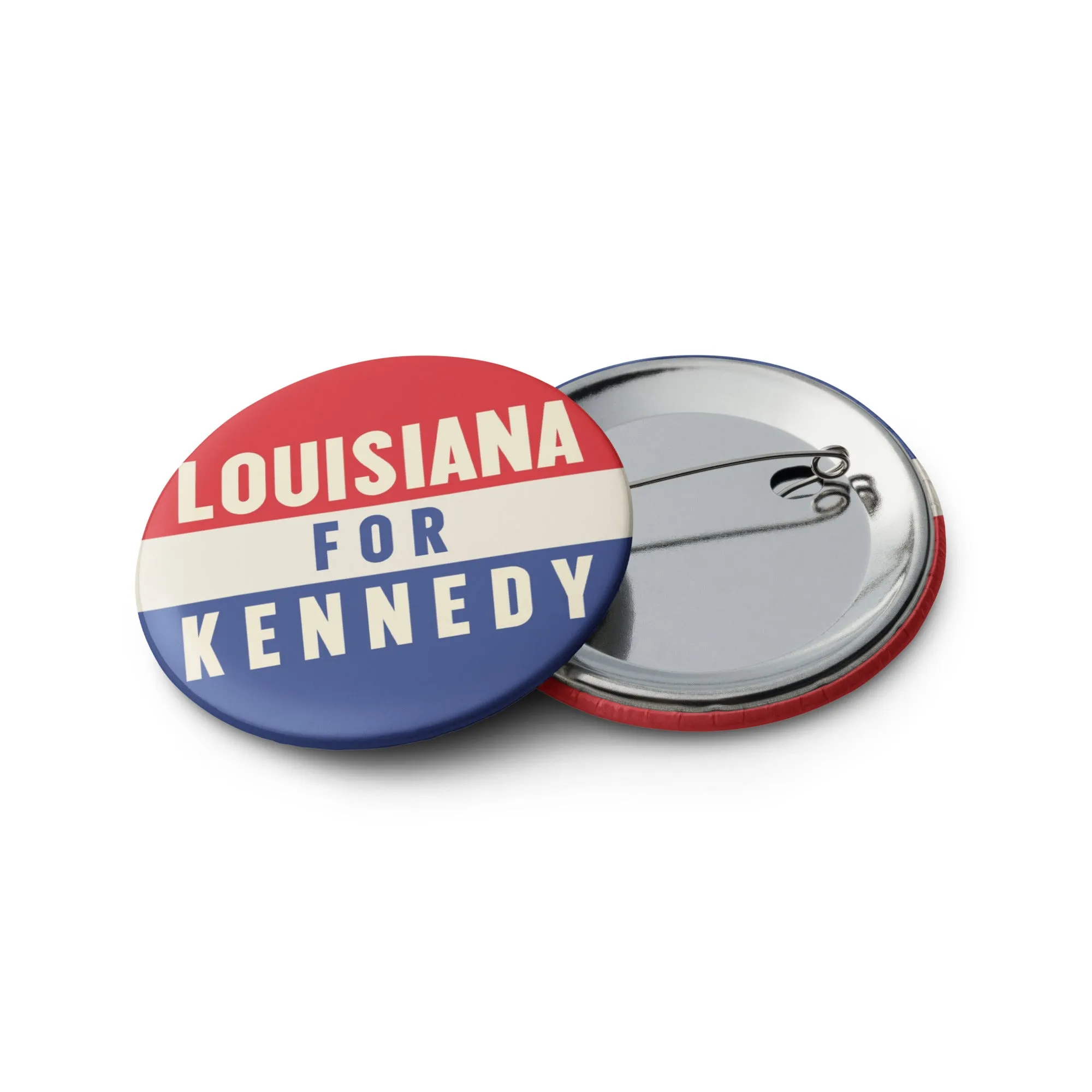 Louisiana for Kennedy (5 Buttons)