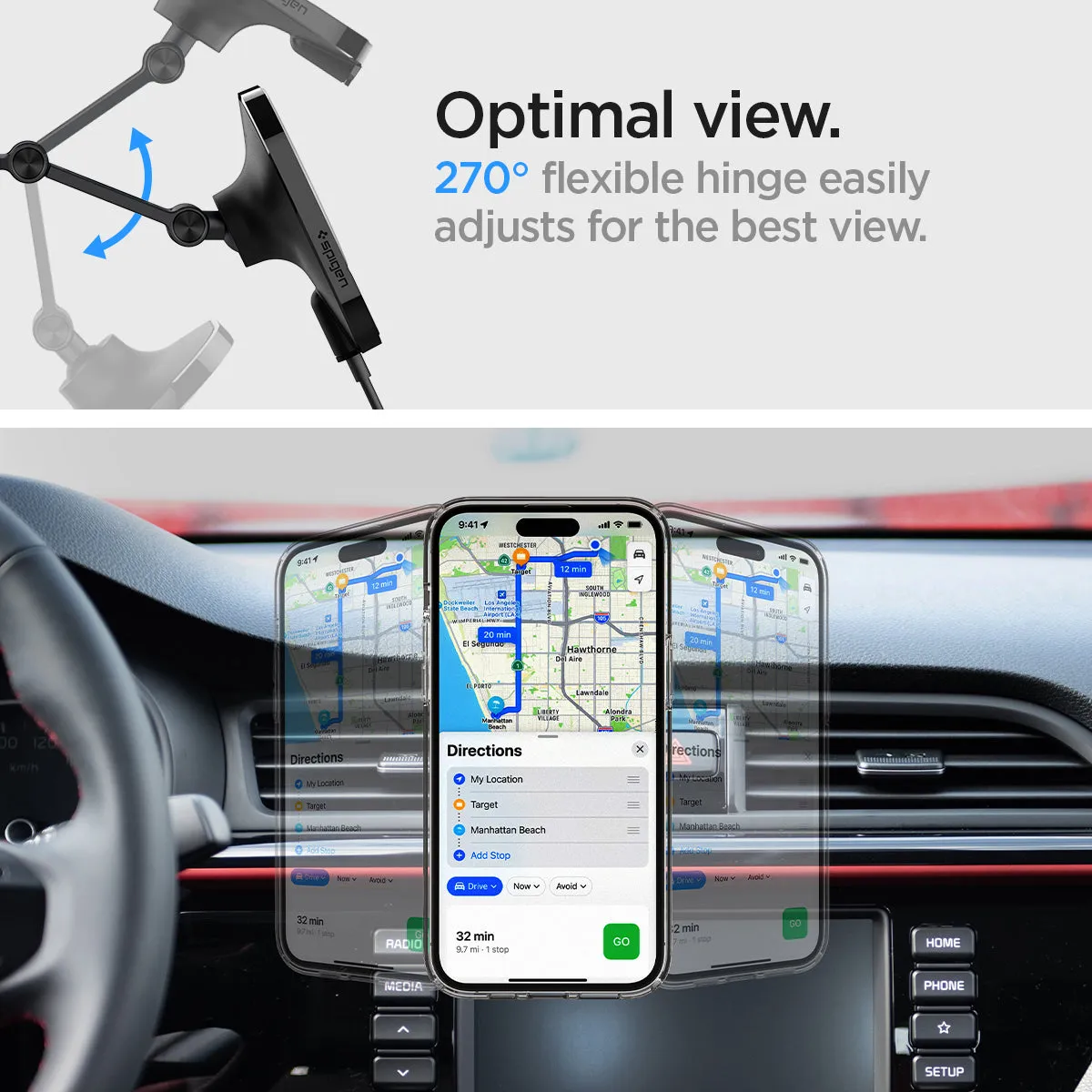 OneTap Pro 3 Dashboard Car Mount | ITM35W (MagFit)