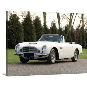 "1967 Aston Martin DB6 Volante 4.0 litre convertible" Canvas Wall Art