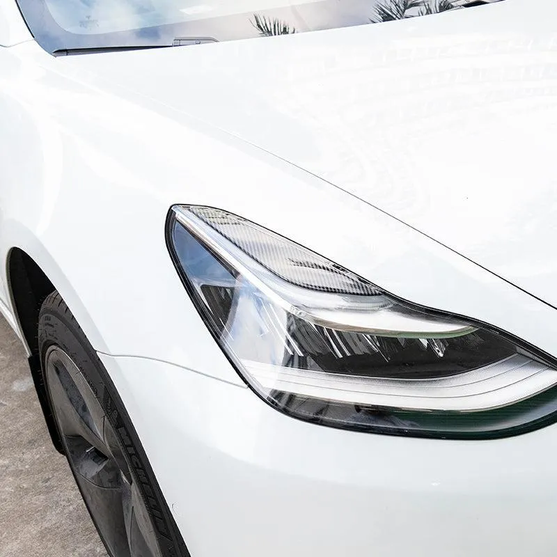 TAPTES Headlight Molded Trims for Tesla Model 3