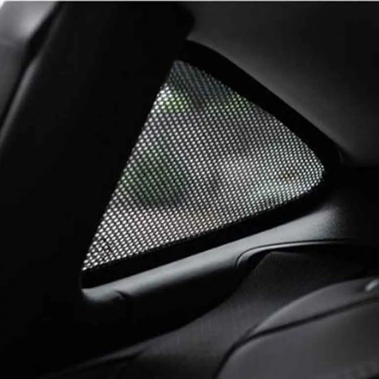 Triangular Window Shades for Tesla Model Y